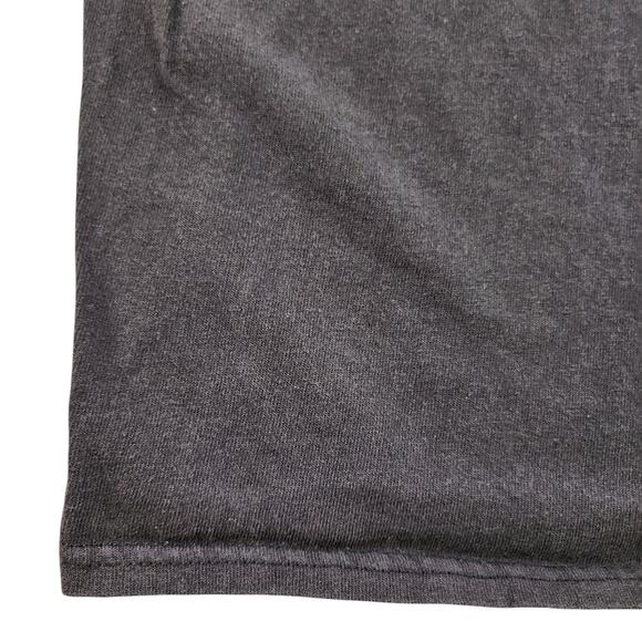 Sarcastic Never Shirt Womens Small Black White Graphic Funny Grunge Punk Casual - Picture 6 of 10